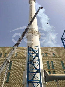 煙囪安裝折轉(zhuǎn)